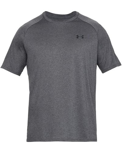 Under Armour Tech 2.0 T-Shirt, atmungsaktives Sportshirt - Grau