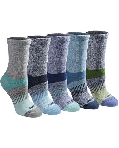 Dickies Ultimate Full-cushion Plush Crew Socks - Blue
