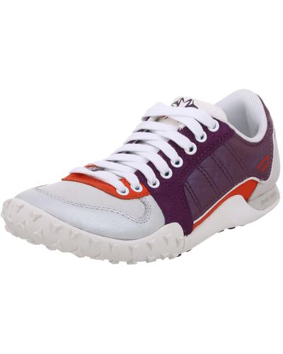 DIESEL Angel Fish Sneaker,plum/white,8.5 M - Purple