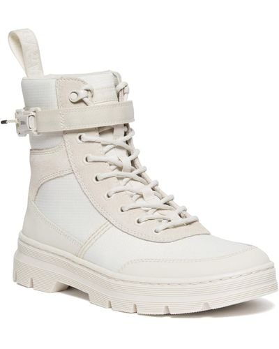 Dr. Martens Combs Tech Fashion Boot - White