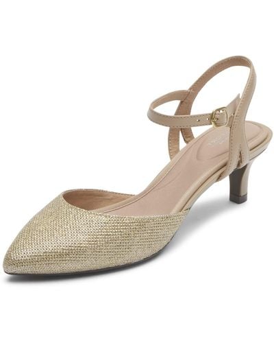 Rockport Total Motion Kalila Two Piece Pump - Natural