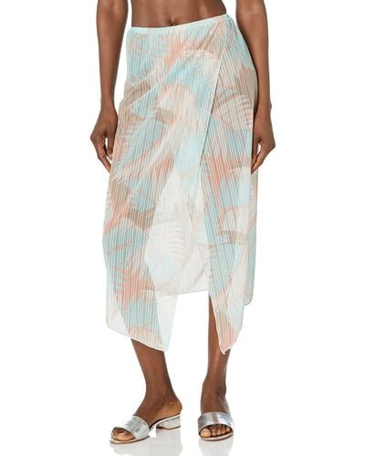 Volcom Standard So Right Sarong Swim Coverup Skirt - Multicolor