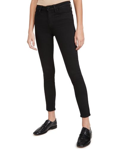 PAIGE Muse Transcend High Rise Ultra Skinny Ankle Jean - Black