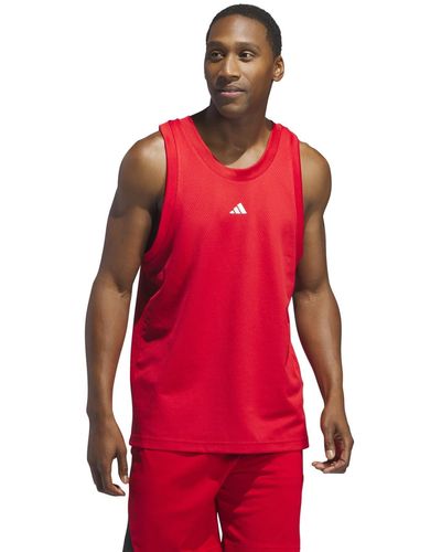 adidas Legends Tank Top - Red