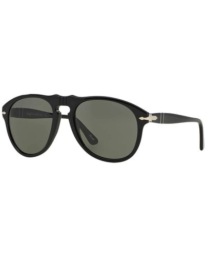 Persol Po0649 Aviator Sunglasses - Black