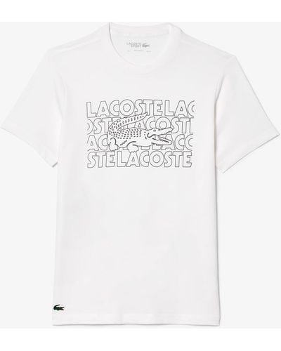 Lacoste Box T Shirt - White