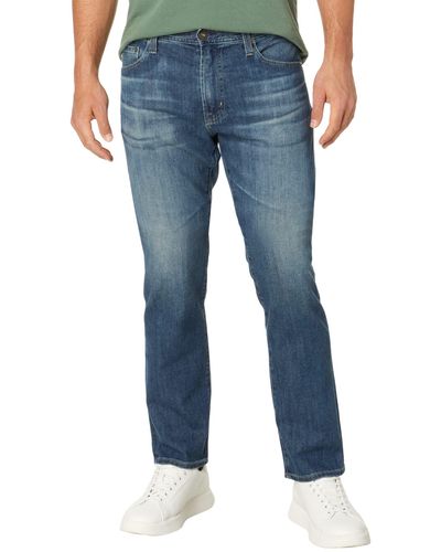 AG Jeans Everett Slim Straight Jeans In Tule River - Blue