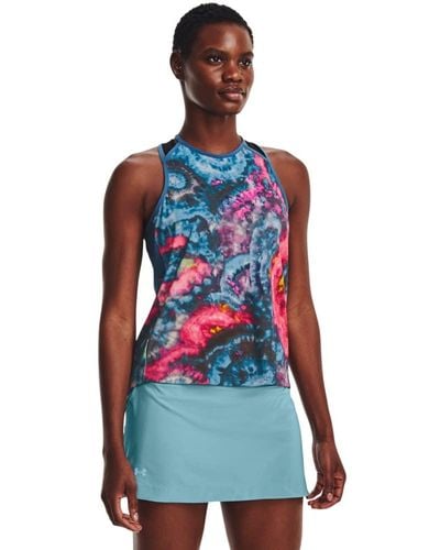 Under Armour Iso-chill Strappy Tank, - Red