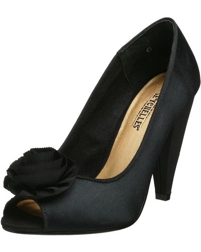 Seychelles Reservations For Two Peep Toe Pump,black,7 M