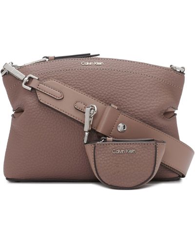 Calvin Klein Millie 2 in 1 Flap Shoulder Bag Crossbody