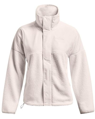 Under Armour Womens Mission Boucle Jacket - Pink