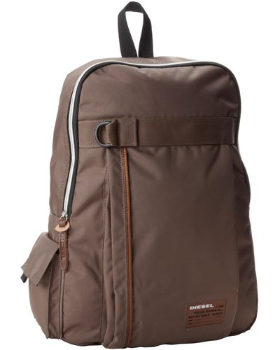 DIESEL Back On Track P-neon Ii X02141p0165 Backpack,bungee Cord,one Size - Brown