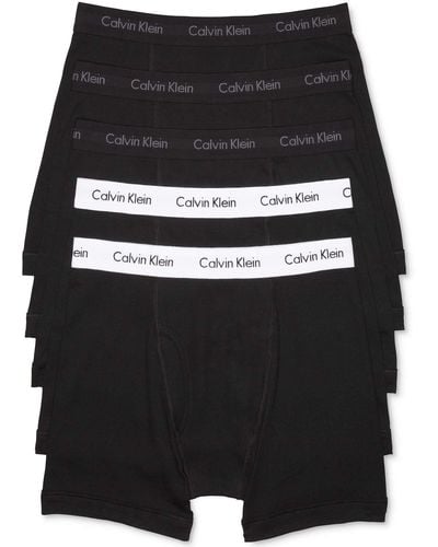 Calvin Klein Cotton Classics 5-pack Boxer Brief - Black
