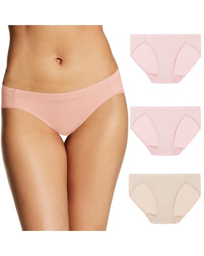 Maidenform Barely There Underwear Bikini Pack - Natural