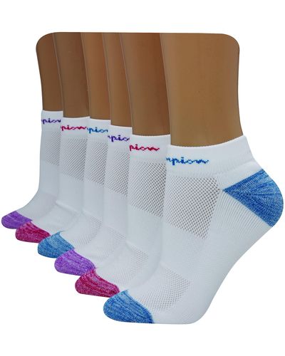 Champion Double Dry 6-pair Pack Low Cut Socks - Multicolor