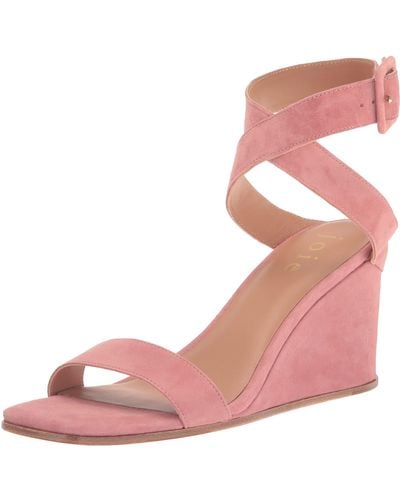 Joie Wedge Sandal - Pink