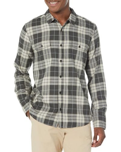 PAIGE Everett Long Sleeve Shirt - Gray