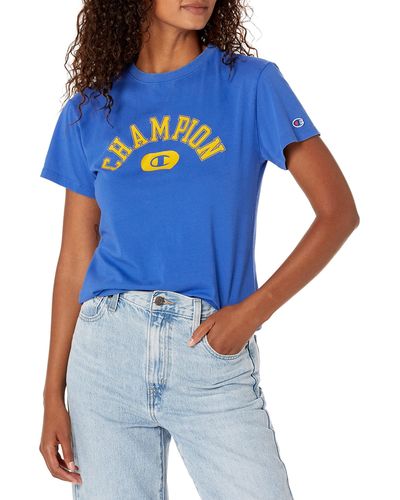 Champion shirt womens yellow outlet
