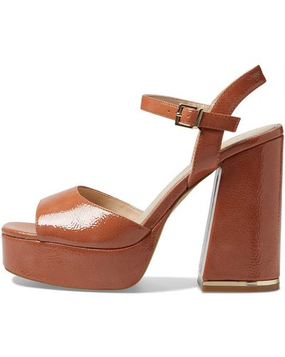 Kenneth Cole Dolly Heeled Sandal - Brown