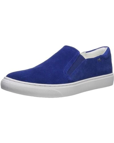 Kenneth Cole Mara Pointed Toe Slip On Sneaker - Blue