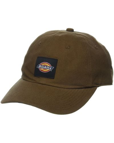 Dickies Washed Canvas Cap Brown