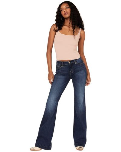 7 For All Mankind Wide-leg jeans for Women | Online Sale up to 83% off |  Lyst