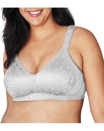 Playtex 18 Hour Ultimate Lift & Support Wireless Bra Us4745 - Gray