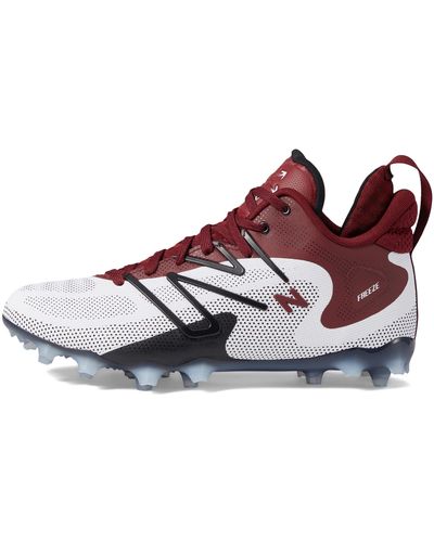 New Balance Chaussures Lacrosse Freezelx V4 pour homme - Rouge