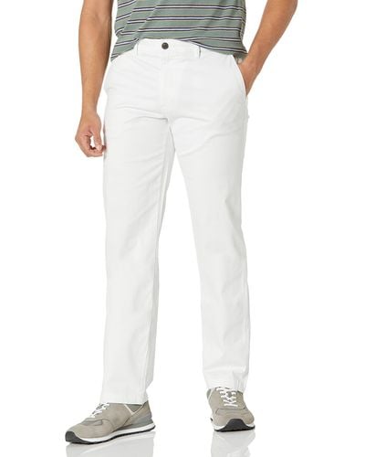 Goodthreads Straight-fit Washed Comfort Stretch Chino Pants - White