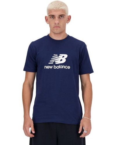New Balance Sport Essentials Logo T-shirt - Blue