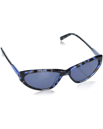 DKNY Dk542s Oval Sunglasses - Blue