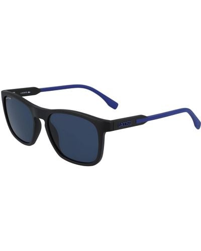Lacoste L604snd Rectangular Sunglasses - Black