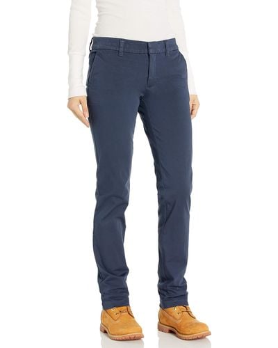 Dickies Perfect Shape Straight Twill Pant - Blue