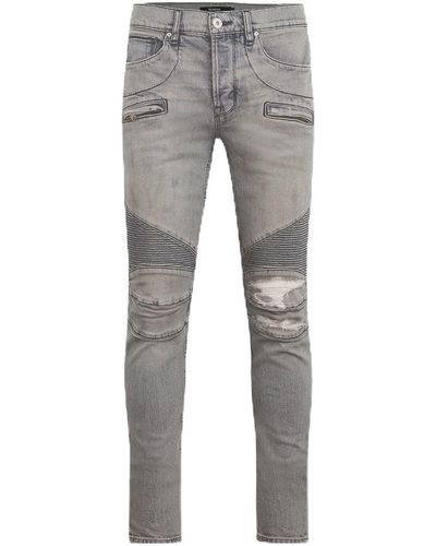 Hudson Jeans The Blinder V2 Skinny-inseam Casual Pants - Gray