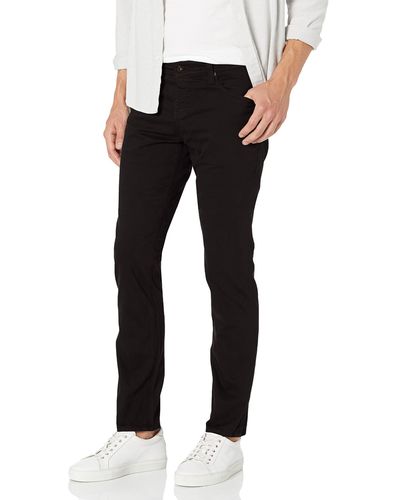 AG Jeans Tellis Sud Modern Slim Stretch Twill Pants - Black