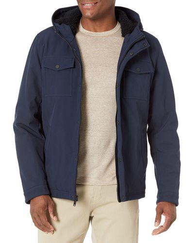 Dockers Arctic Cloth Sherpa Storm Jacket - Blue