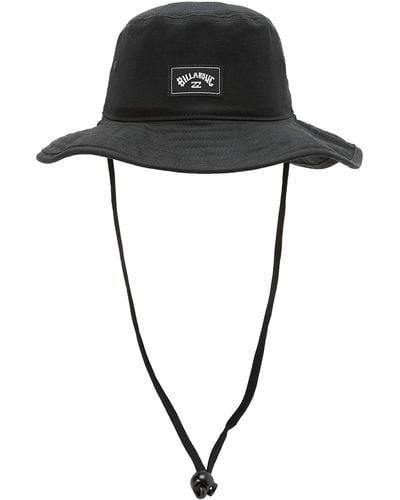Billabong Classic Safari Sun Protection Hat - Nero