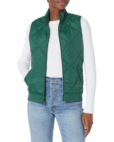Dickies Quilted Vest - Green