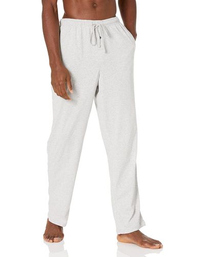Amazon Essentials Knit Pajama Pant - White