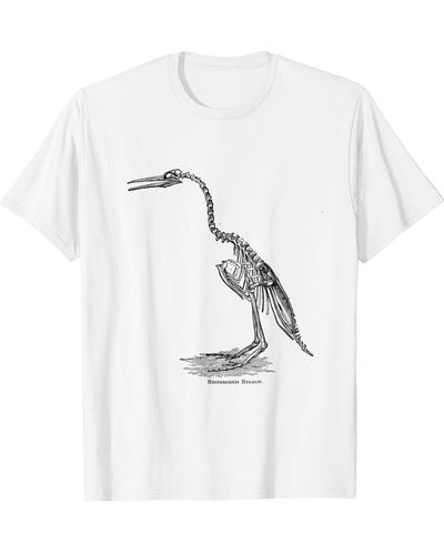 Fossil Hesperornis Regalis T-shirt - White