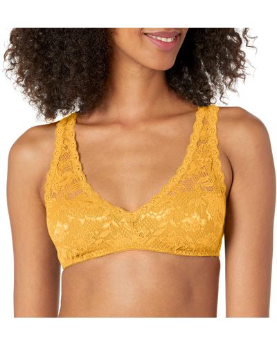 Cosabella Say Never Racie Racerback Bralette - Yellow