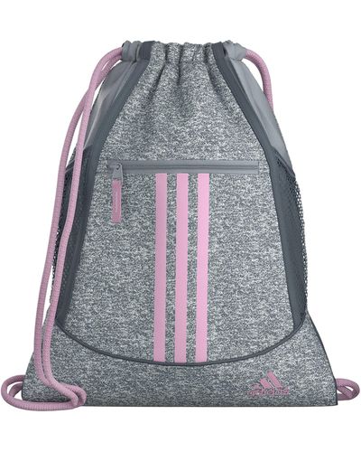 adidas 's Alliance 2 Sackpack Draw String Bag - Gray