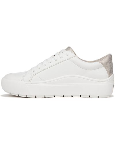 Dr. Scholls S Time Off Sneaker White/gold 6.5 M