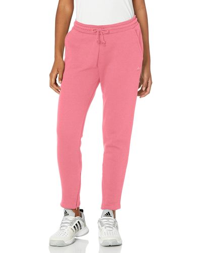 adidas All Szn Fleece Tapered Pants - Pink