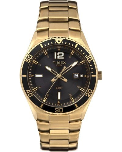 Timex Classic 43mm Armbanduhr für - Schwarz