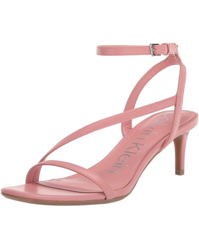 Calvin Klein Iryna Heeled Sandal - Pink