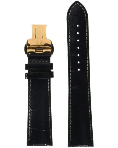 Tissot Unisex-adult Leather Calfskin Watch Strap Black T600034551