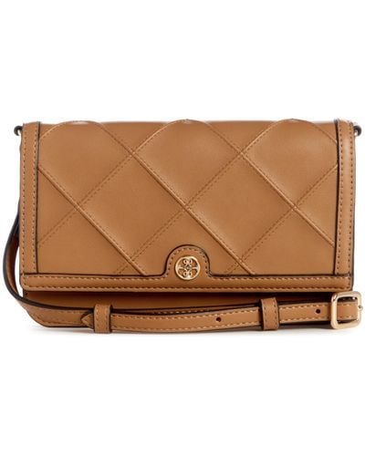 Nine West Graysen Slg Wallet On A String - Brown