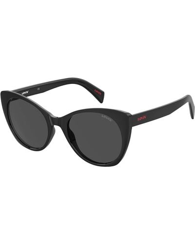 Levi's Lv 1015/s Cat Eye Sunglasses - Black