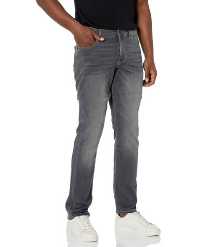 DL1961 Dl Ultimate Knit Russell-slim Straight Fit Leg Jean - Gray